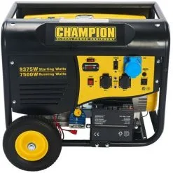 Groupe électrogène 9375W Essence Moteur OHV 4T 459 Cm³ 15 CV Démarrage Electrique Et Manuel Autonomie 10h CHAMPION 8 Groupe électrogène 9375W Essence Moteur OHV 4T 459 Cm³ 15 CV Démarrage Electrique Et Manuel Autonomie 10h CHAMPION -Promos CHAMPION Magasin 58701589 4