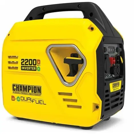 Champion Power Equipment Inverter Essence/propane 2200 Watts 'Mighty Atom' - 80cc - 44 X 29.2 X 45 Cm 1 Champion Power Equipment Inverter Essence/propane 2200 Watts 'Mighty Atom' - 80cc - 44 X 29.2 X 45 Cm