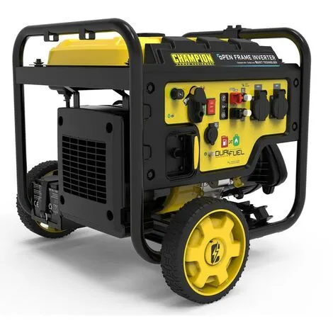 Groupe électrogène 3600W Hybride Essence/propane CHAMPION Moteur OHV 4T 224 Cm³ Démarrage Electrique Et Manuel Autonomie 23h 2 Groupe électrogène 3600W Hybride Essence/propane CHAMPION Moteur OHV 4T 224 Cm³ Démarrage Electrique Et Manuel Autonomie 23h – Image 2